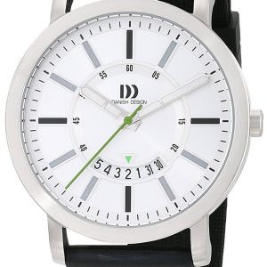 Danish Design Classic Herrklocka 3314541 Vit/Gummi Ø42.5 mm