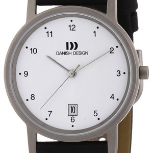 Danish Design Classic Herrklocka 3316033 Vit/Läder Ø35 mm