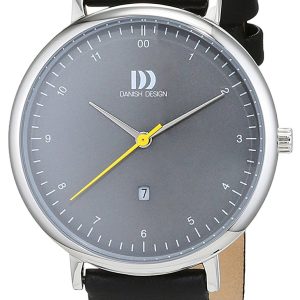 Danish Design Damklocka 3324605 Classic Grå/Läder Ø35 mm