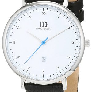 Danish Design Damklocka 3324606 Classic Vit/Läder Ø35 mm