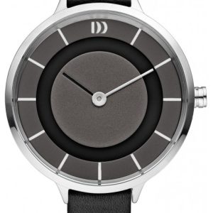 Danish Design Damklocka IV13Q1165 Dress Grå/Läder Ø36 mm