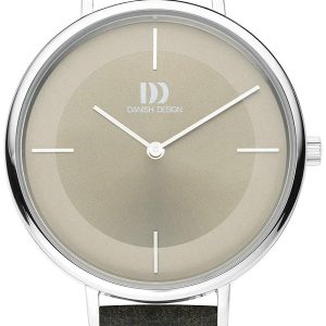 Danish Design Damklocka IV14Q1185 Beige/Läder Ø36 mm