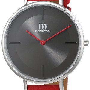 Danish Design Dress Damklocka 3324599 Grå/Läder Ø36 mm