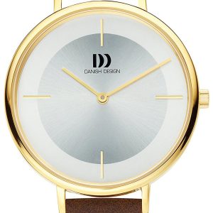 Danish Design Dress Damklocka IV15Q1185 Silverfärgad/Läder Ø36 mm