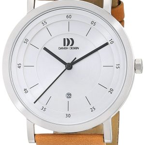 Danish Design Dress Herrklocka 3314529 Silverfärgad/Läder Ø42 mm