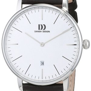 Danish Design Dress Herrklocka 3314538 Silverfärgad/Läder Ø40 mm