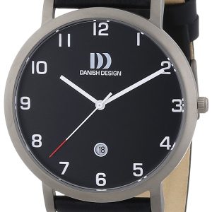 Danish Design Dress Herrklocka 3316327 Svart/Läder Ø40 mm