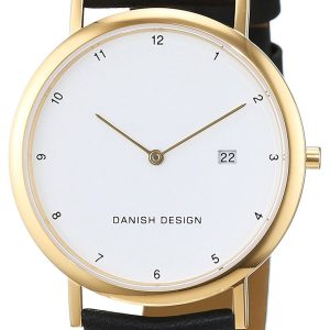 Danish Design Dress Herrklocka IQ10Q881 Vit/Läder Ø39 mm