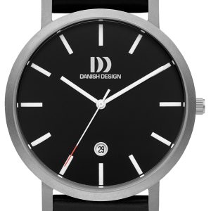 Danish Design Herrklocka IQ13Q1108 Dress Svart/Läder Ø40 mm