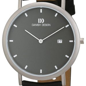 Danish Design Herrklocka IQ13Q881 Dress Grå/Läder Ø39 mm