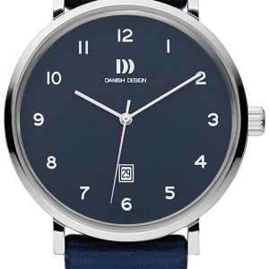 Danish Design Herrklocka IQ22Q1216 Dress Blå/Läder Ø41 mm