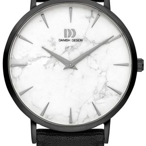 Danish Design Herrklocka IQ52Q1217 Dress Vit/Läder Ø40 mm