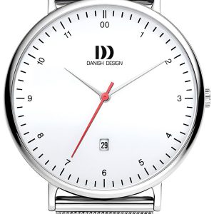 Danish Design Herrklocka IQ62Q1188 Dress Vit/Stål Ø41 mm