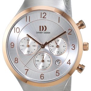 Danish Design Sport Herrklocka 3314480 Silverfärgad/Stål Ø41 mm