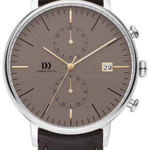 Danish Design Sport Herrklocka IQ48Q975 Brun/Läder Ø42 mm