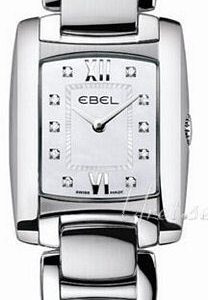 Ebel Damklocka 1215605 Brasilia Mini Vit/Stål 29x24 mm