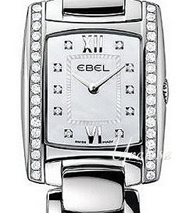 Ebel Damklocka 1215607 Brasilia Mini Vit/Stål 29x24 mm