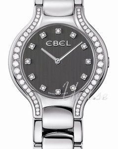 Ebel Damklocka 1215856 Beluga Lady Grå/Stål Ø30 mm