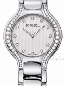 Ebel Damklocka 1215857 Beluga Lady Silverfärgad/Stål Ø30 mm