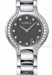 Ebel Damklocka 1215867 Beluga Mini Grå/Stål Ø26 mm