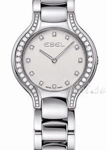 Ebel Damklocka 1215868 Beluga Mini Silverfärgad/Stål Ø26 mm