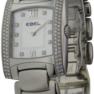 Ebel Damklocka 1215897 Brasilia Vit/Stål Ø34 mm