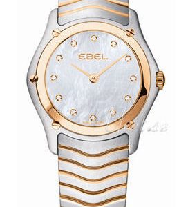 Ebel Damklocka 1215902 Classic Lady Vit/Stål Ø27.3 mm