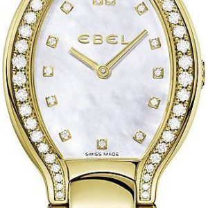 Ebel Damklocka 1215920 Beluga Vit/18 karat gult guld Ø26.8 mm