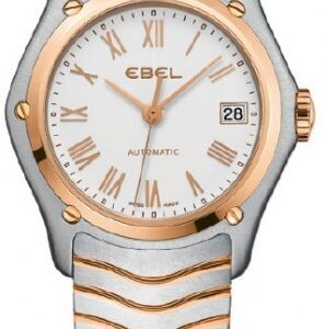 Ebel Damklocka 1215926 Classic Lady Vit/Stål Ø27.3 mm