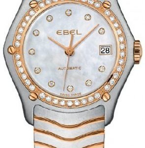 Ebel Damklocka 1215928 Classic Lady Vit/Stål Ø27.3 mm