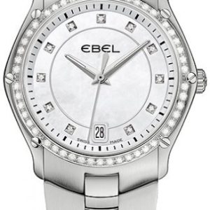 Ebel Damklocka 1215987 Classic Sport Vit/Stål Ø32 mm