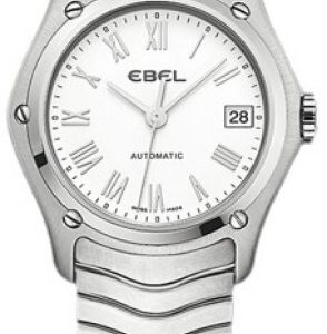 Ebel Damklocka 1216001 Classic Lady Vit/Stål Ø27.3 mm