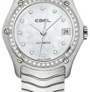 Ebel Damklocka 1216003 Classic Lady Vit/Stål Ø27.3 mm