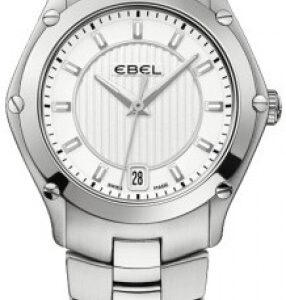 Ebel Damklocka 1216015 Classic Sport Silverfärgad/Stål Ø27 mm