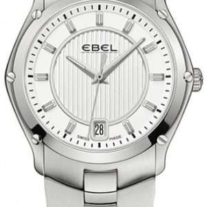 Ebel Damklocka 1216017 Classic Sport Silverfärgad/Stål Ø32 mm