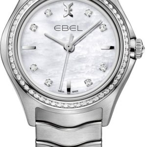 Ebel Damklocka 1216194 Wave Stål Ø30 mm