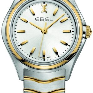 Ebel Damklocka 1216195 Wave Silverfärgad/Gulguldtonat stål Ø30 mm