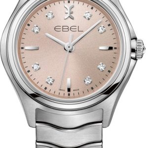 Ebel Damklocka 1216217 Wave Guldtonad/Stål Ø30 mm