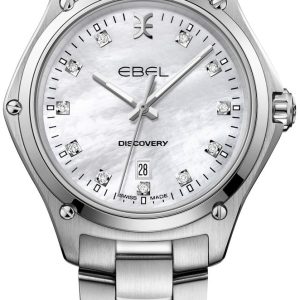 Ebel Damklocka 1216394 Discovery Vit/Stål Ø33 mm