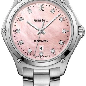 Ebel Damklocka 1216395 Discovery Rosa/Stål Ø33 mm