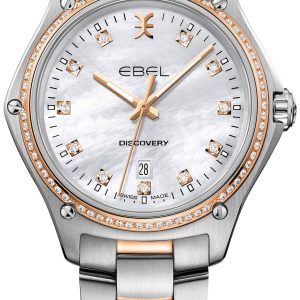 Ebel Damklocka 1216398 Discovery Silverfärgad/18 karat roséguld