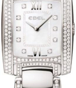 Ebel Damklocka 1290083 Brasilia Vit/18 karat vitt guld Ø29.5 mm