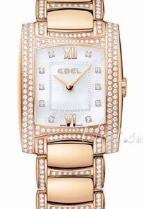 Ebel Damklocka 1290088 Brasilia Haute Joaillerie Vit/18 karat