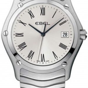 Ebel Herrklocka 1215437 Classic Silverfärgad/Stål Ø37.3 mm