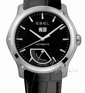 Ebel Herrklocka 1215872 Classic Silverfärgad/Läder Ø41 mm