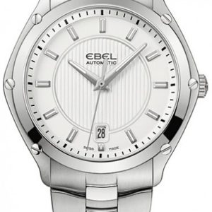 Ebel Herrklocka 1215992 Classic Sport Silverfärgad/Stål Ø40 mm