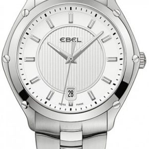 Ebel Herrklocka 1216019 Classic Sport Silverfärgad/Stål Ø40 mm