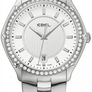 Ebel Herrklocka 1216020 Classic Sport Silverfärgad/Stål Ø40 mm