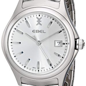 Ebel Herrklocka 1216200 Wave Silverfärgad/Stål Ø40.5 mm