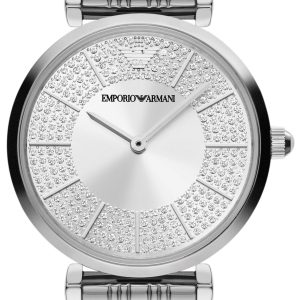 Emporio Armani Damklocka AR11445 Gianni T-Bar Silverfärgad/Stål